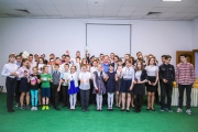 Награждение знаками отличия ВФСК «ГТО» учащихся Уватского района. Май, 2017