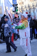 Юрий Свяцкевич принял участие в эстафете Олимпийского огня в Тюмени. Декабрь, 2013