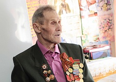Ветеран Великой Отечественной войны Василий Кошелев отметил 95-летний юбилей