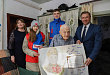 Ветерана Великой Отечественной войны поздравили с Днем защитника Отечества 