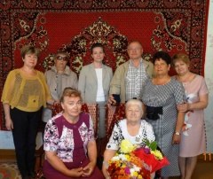 90-летний юбилей отметила ветеран Великой Отечественной войны Александра Захарова