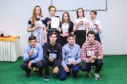 Награждение знаками отличия ВФСК «ГТО» учащихся Уватского района. Май, 2017