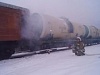 Пожар на поезде ликвидирован