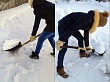 Волонтеры из Увата помогли ветерану и почистили снег