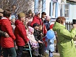 В Ивановке прошел парад Победы у дома ветерана Петра Захаровича Кошкарова 