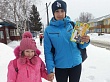 Волонтеры объединения «Лидер» провели акцию «Безопасный путь», в рамках которой проводили первоклассников до дома и рассказали им правила дорожного движения