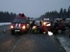 Гололед! Водитель, будь бдителен