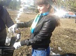 30 апреля в рамках акции «Чистый поселок» волонтеры из Увата убирали мусор.
