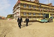 Автостоянку и переход начинают строить около новой школы в правобережном Увате