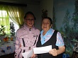 Волонтеры из села Красный Яр поздравили пожилых людей с праздником "Международный день пожилых людей"