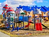 Детская площадка «Космо-сквер» перенесена во дворы домов в микрорайоне Центральный в Увате