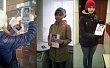 Уватские волонтеры распространяли объявления о котенке