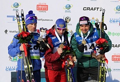 Российские биатлонисты завоевали две медали спринтерской гонки Кубка IBU в Увате