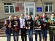 8 мая волонтеры из Увата провели акцию «Георгиевская ленточка».
