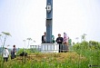 В Черпие установлена надвратная икона Спаса Нерукотворного
