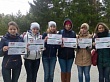 Уватские волонтеры распространили объявления о конкурсе "Молодых семей"