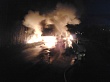 В Уватском районе произошло загорание транспортного средства, перевозившего баллоны с пропаном и краску