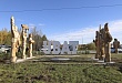 На берегу Иртыша установлена скульптурная композиция «Люди Уватского края»