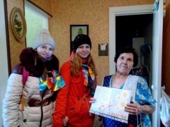 «Праздник в дом пожилому» в канун Международного женского дня