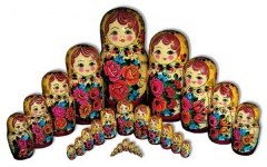 «Матрешек пестрый хоровод»
