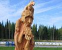  Уват второй раз принимает гостей международного фестиваля парковой скульптуры