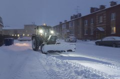 В Уватском районе в уборке дорог от снега задействованы семь организаций