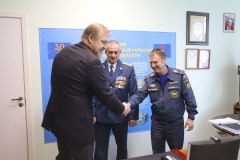 Глава Сергей Путмин поздравил сотрудников противопожарной охраны с праздником