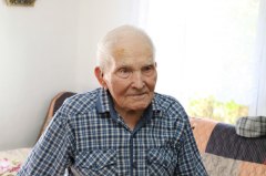 Участник Великой Отечественной войны Петр Захарович Кошкаров отмечает 98-летие