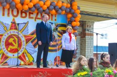 Сергей Путмин принял участие в праздновании Дня Победы в Демьянке