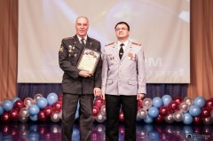 Медали «За отличие в службе» высшей степени получили три сотрудника ОМВД