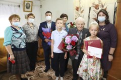 Ветеран Великой Отечественной войны Петр Кошкаров отпраздновал свой юбилей