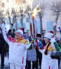 Тюменская область приняла эстафету Олимпийского огня