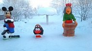 С 28 декабря началось голосование в рамках районного конкурса снежных скульптур