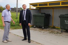 Ко второму этапу строительства контейнерных площадок приступают в Уватском районе 