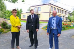Сергей Путмин проверил качество ремонта детского сада «Березка» в Увате