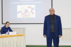 Открытый урок права провели для старшеклассников района