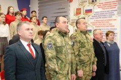 Добровольцы из Уватского района удостоены медалей 