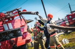 Добровольные пожарные дружины доказали свое мастерство