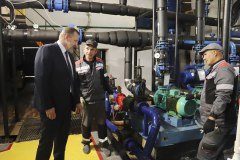 Глава района Сергей Путмин лично контролирует подготовку к отопительному сезону