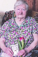 95-летний юбилей отмечает Мария Чернякова из Горнослинкино 