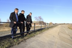 Глава района проверил состояние дамб