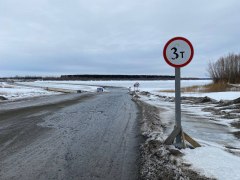 Ледовую переправу в Увате для автотранспорта закроют 25 марта