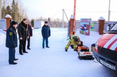 Глава поздравил 23 отряд федеральной противопожарной службы с Днем спасателя