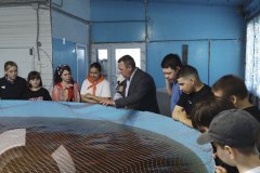 С профессией ихтиолога познакомились ученики Ивановской школы